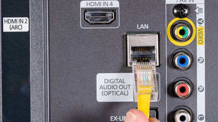 Ethernet Cable Connection