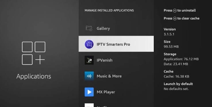 Clear App Cache